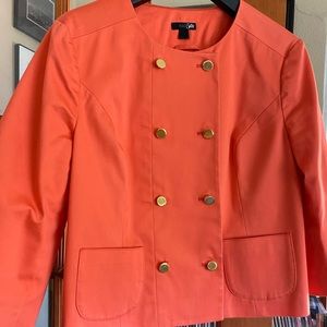 Women’s faux double breasted jacket